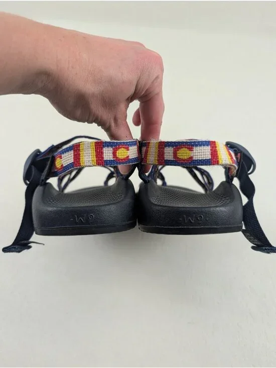 Chaco ZX/2 Yampa Colorado Sandal Womens 9 Blue Outdoor Strappy Water Hiking Shoe - Picture 13 of 16